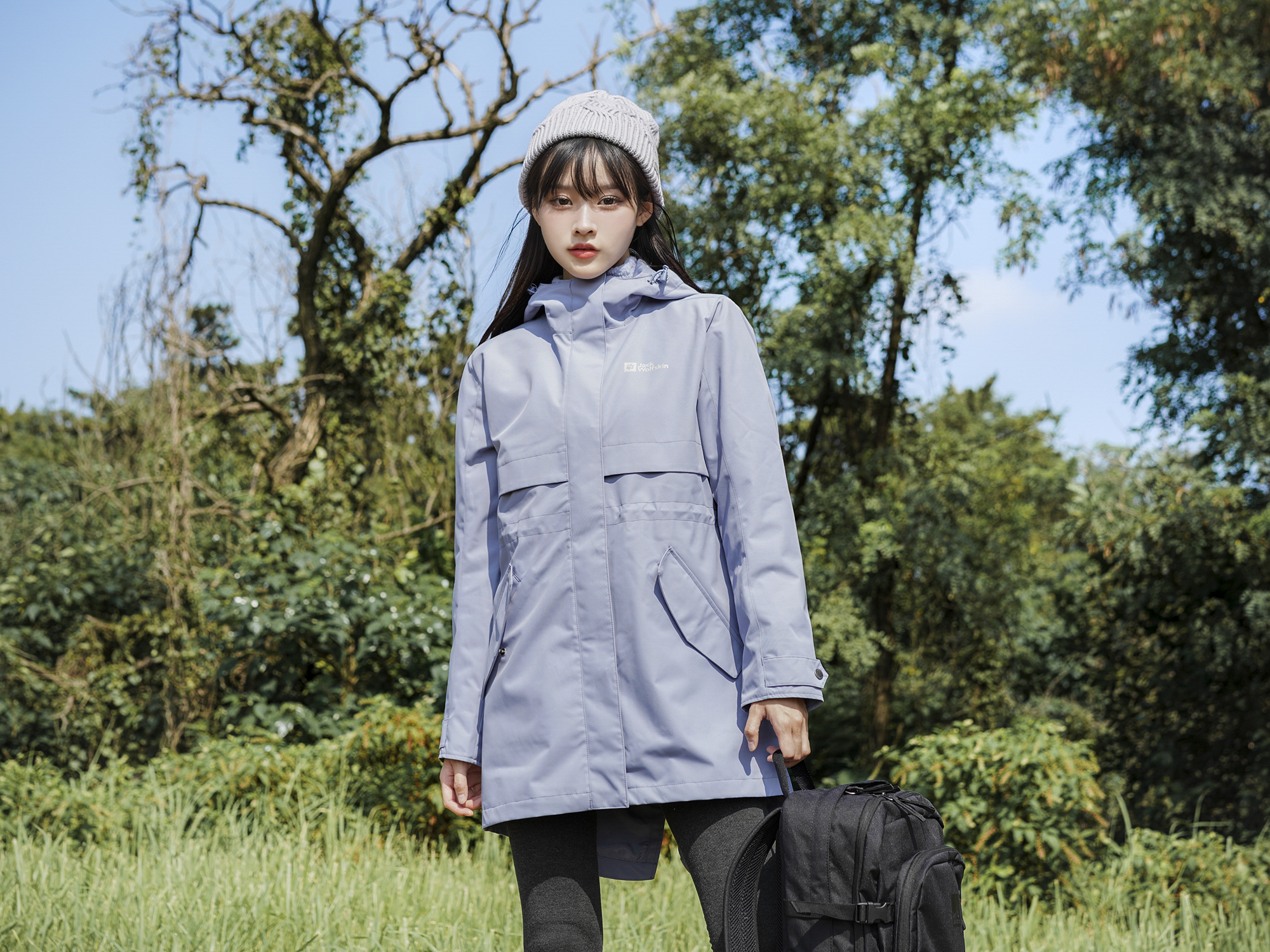 狼爪EC HOPEN LONG 3IN1 JKT W女摇粒绒三合一5322241-1216